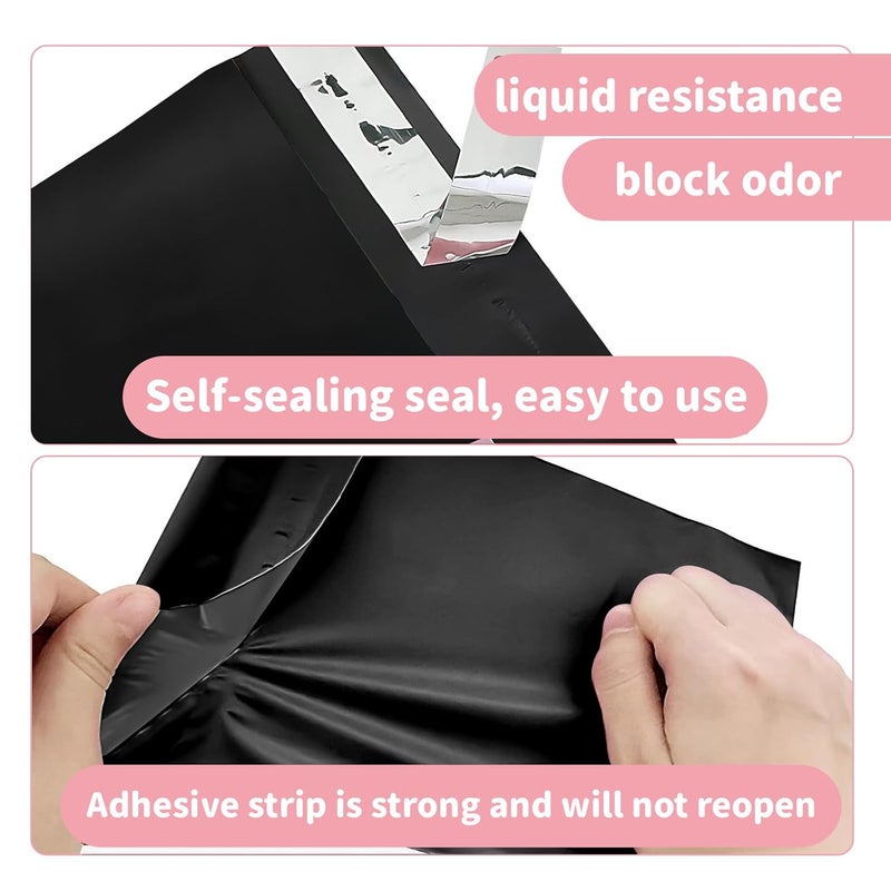 Mersenty Sanitary Napkin Disposal Bags, 100Pcs Disposable Tampon Disposal Bags Personal Care Period, Thickened Perfect Size Diaper for Odor Blocking. - Image 4